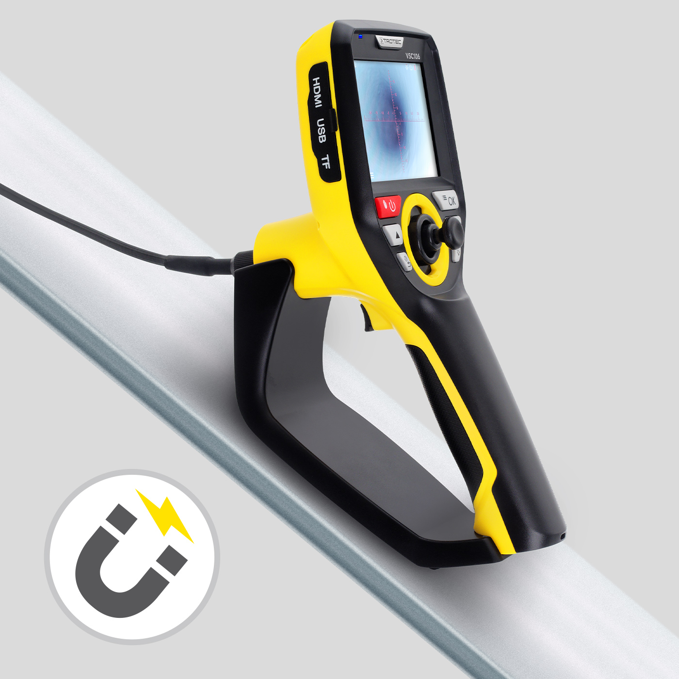 Videoscoophouder met magneetvoet