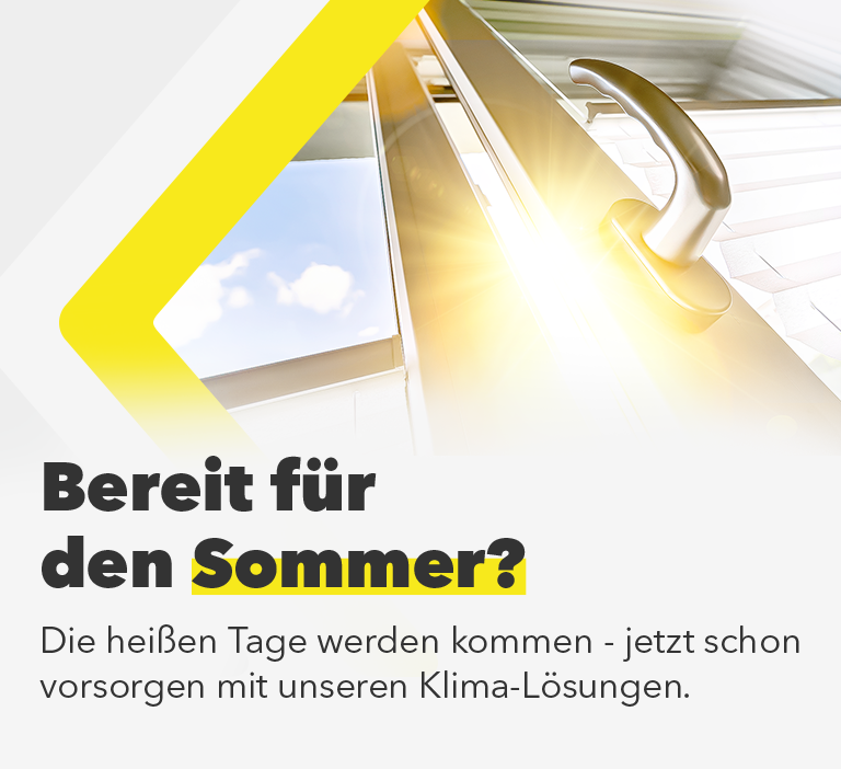 Kühlung im Sommer